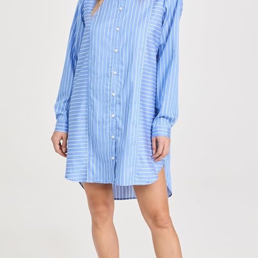 Nation LTD Marni Oversized Button Up Mini - Picture 4 of 5